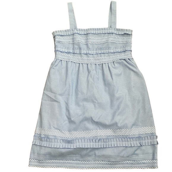 Kitty Kat Blue & White Striped Sundress - Picture 8 of 9